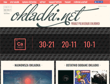 Tablet Screenshot of okladki.net